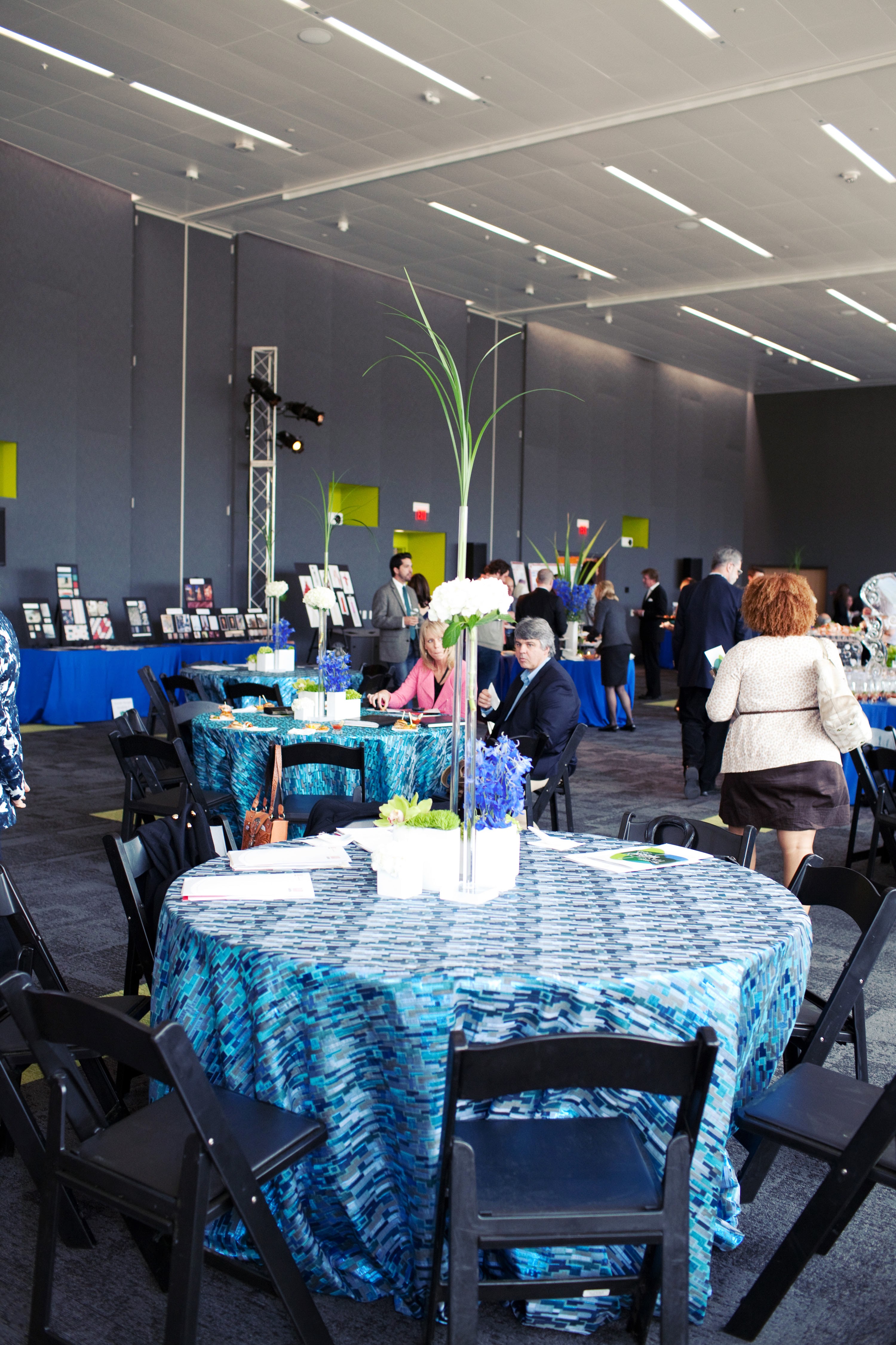 Corporate event catering setup